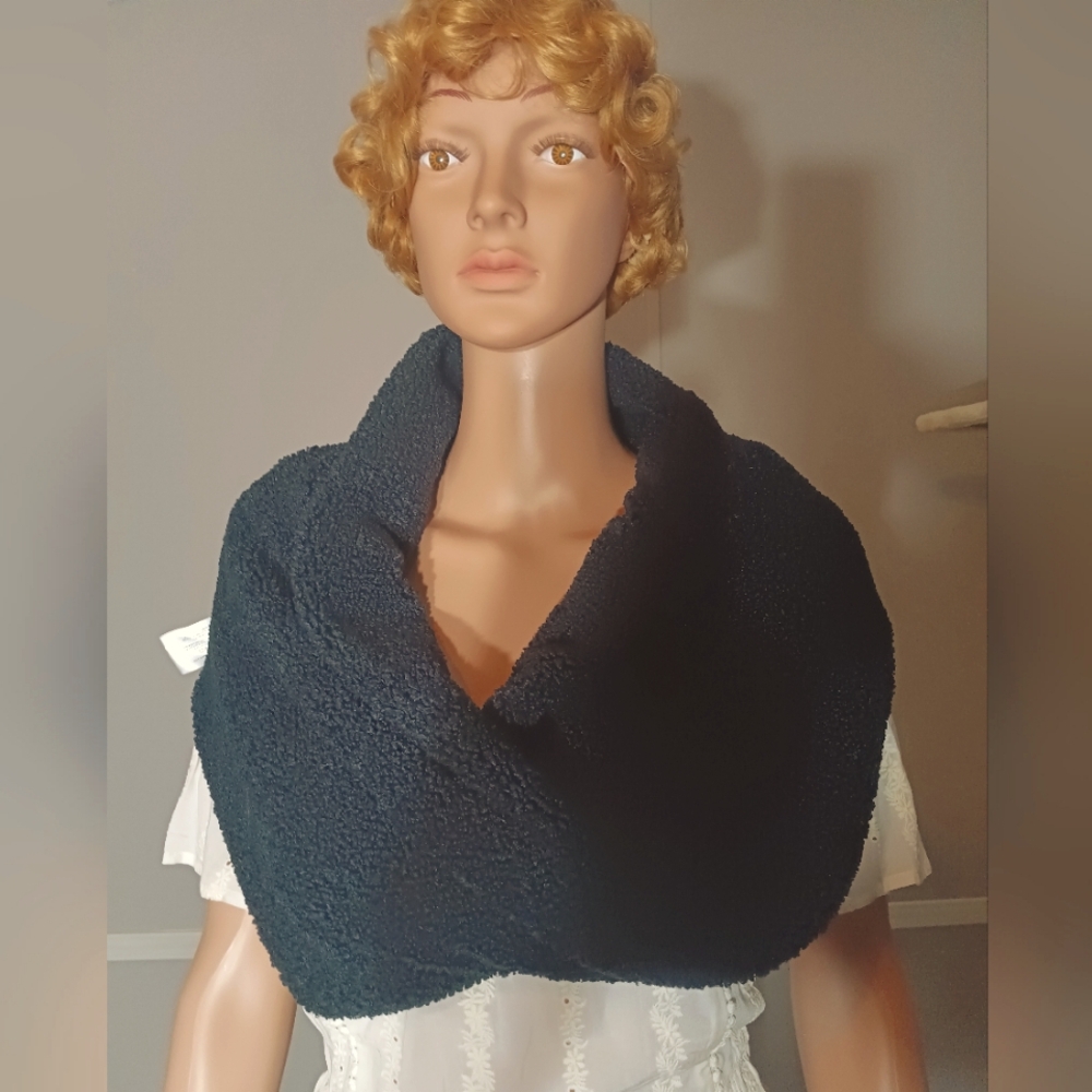 Infinity scarf.